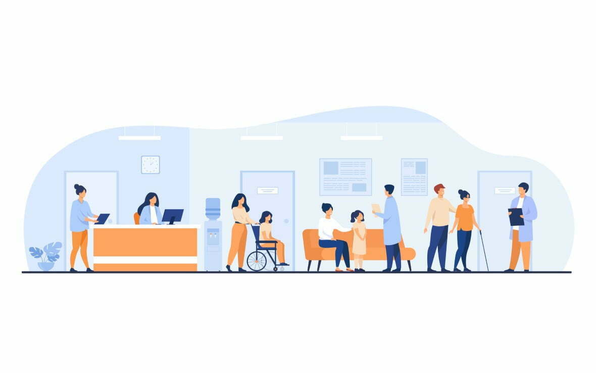check-in a patient